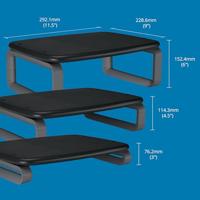 Kensington SmartFit® Monitorvoet 1-voudig 48,3 cm (19) - 61 cm (24) Zwart Staand, In hoogte verstelbaar - thumbnail