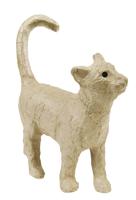 Figuur Décopatch kat rechtopstaand 11x3.5x12cm - thumbnail