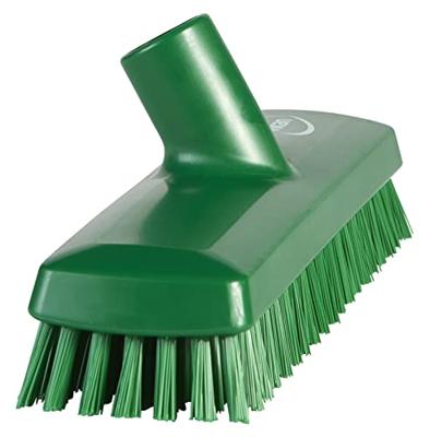 Vikan Vloerschrobber hard met waterdoorlaat 65x270 groen