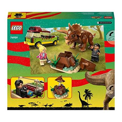 Lego Jurassic Park 76959 Triceraptops Onderzoek