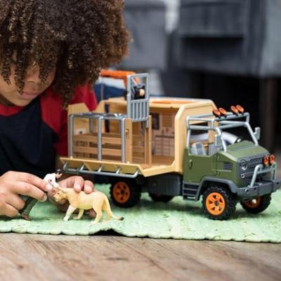 Schleich Wild Life - Grote truck dierenambulance speelgoedvoertuig