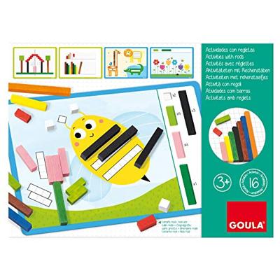 Educatief spel - GOULA - Activiteiten met linialen - Cijfers en wiskundige logica leren
