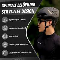 CRNK helm new artica zwart l 57-63cm - thumbnail