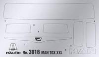 Italeri 510003916 MAN TGX XXL D38 E6 Vrachtwagen (bouwpakket) 1:24 - thumbnail