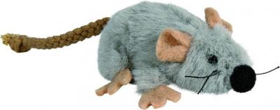 TRIXIE MUIS PLUCHE MET CATNIP 7 CM 4 ST
