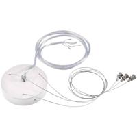 SLV Ophangset 1,5m voorMedo 2-lichts wit - 135251 - thumbnail