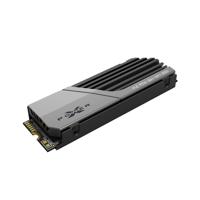 SILICON POWER PCIe Gen 4x4 XS70 Interne solid-state drive SSD 1TB M.2 2280 NVMe 1.4 (SP01KGBP44XS7005) Zwart, Grijs - thumbnail