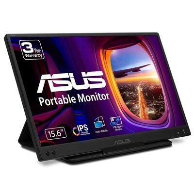 Asus MB166C LED-monitor Energielabel B (A - G) 39.6 cm (15.6 inch) 1920 x 1080 Pixel 16:9 5 ms USB-A 3.2 Gen 1, USB-C IPS LED