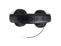 Gaming Headset met Microfoon Big Ben Interactive PS4OFHEADSETV3WHITE Wit Zwart/Wit - thumbnail