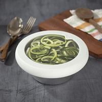Food Huggers Siliconen deksel - white - medium - thumbnail