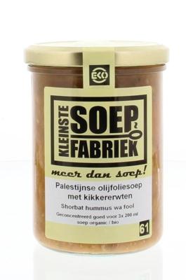 Kleinstesoepfabriek Kikkererwtensoep bio 400 Milliliter