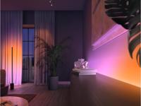 Philips Hue Hue LED-strip 871951433998900 Hue Gradient Ambience Lightstrip 1m Erweiterung LED vast ingebouwd 12.3 W Meerkleurig - thumbnail