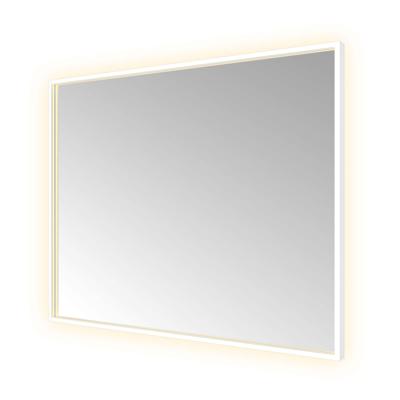 Spiegel Hotbath &MORE 80x100 cm LED-Verlichting Spiegelverwarming Rechthoek Mat Wit