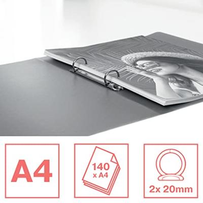 Esselte Colour&apos;Breeze ringmap, 2 ringen, PP, ft A4, met soepele kaft, assorti