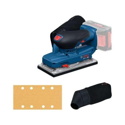 BOSCH PROFESSIONAL draadloze excentrische schuurmachine - GSS18V-18 - Stofzak + schuurvel