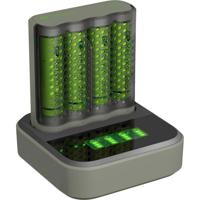 GP ReCyko Speed Charger M451 (USB) met laadstation D451 incl. 4x AA NiMH batterijen 2600mAh - thumbnail