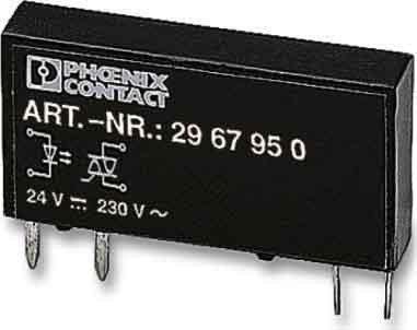 Phoenix Contact Halfgeleiderrelais 2967950 750 mA Schakelspanning (max.): 253 V/AC 10 stuk(s)