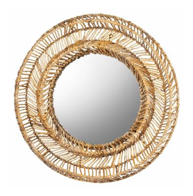 MUST Living Ronde Spiegel 'San Miguel' Abaca, 70cm