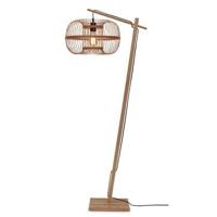 GOOD&MOJO Vloerlamp 'Hokkaido' Bamboe, 150cm, kleur Naturel - thumbnail