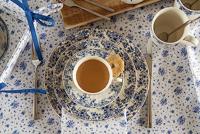 Clayre & Eef Ovenhandschoen roosjes - thumbnail