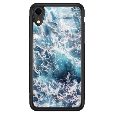iPhone XR glazen hardcase - Oceaan