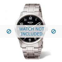 Boccia horlogeband 3596-01 Titanium Zilver 23mm - thumbnail