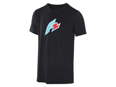 Heren sportshirt (Zwart, L)