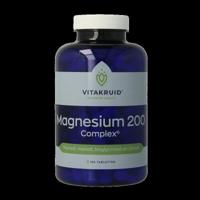 Magnesium 200 Complex Tauraat Malaat Bisglycinaat 180 Tabletten - thumbnail