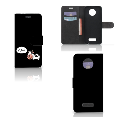 Motorola Moto Z Leuk Hoesje Cow Motorola Moto Z Leuk Hoesje Cow