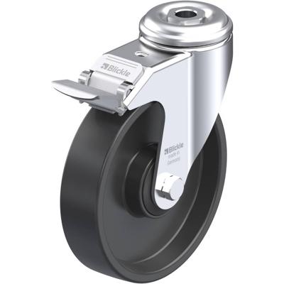 Blickle LKRA-POA 125K-FI Zwenkwiel met rem Wieldiameter: 125 mm Draagvermogen (max.): 120 kg 1 stuk(s)