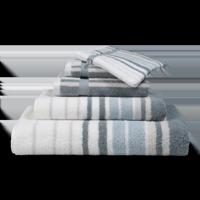 Vandyck Vandyck Ontario Douchelaken 68x127 misty blue - thumbnail