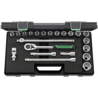 Stahlwille Dopsleutelset | 22-delig 1/2 inch | sleutelwijdtes 10-32 mm | aantal tanden 36 12-kant | 1 stuk - 96031447 96031447 - thumbnail