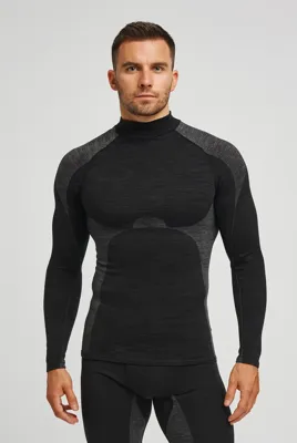 Heatkeeper Thermo ondergoed heren - Warm Thermoshirt Lange mouw - Techno