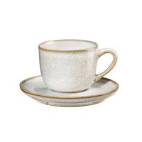 ASA Selection Espresso Kop en Schotel Saisons Sand 90 ml - thumbnail