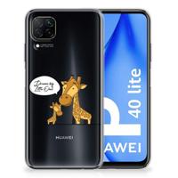 Huawei P40 Lite Telefoonhoesje met Naam Giraffe - thumbnail