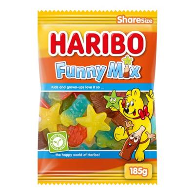 Haribo funny mix zakje (28x 75gr)