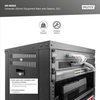 Digitus DN-48002 19inch-rack (l x b x h) 507 x 460 x 1000 mm - thumbnail