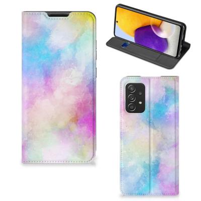 Bookcase Samsung Galaxy A72 (5G/4G) Watercolor Light Bookcase Samsung Galaxy A72 (5G/4G) Watercolor Light