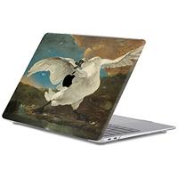 Lunso MacBook Pro 13 inch M1/M2 (2020-2022) cover hoes - case - De Bedreigde Zwaan - thumbnail