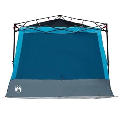 Tent met dak Anders met luchtopening Blauw en Zwart 291 x 291 cm