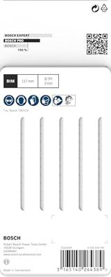 Bosch Professional T301CDF Decoupeerzaagblad PRO Hardwood clean VE=3 - 2608636228 - thumbnail