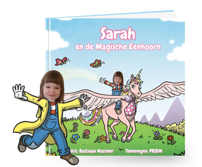 De Magische Eenhoorn - gepersonaliseerd kinderboek met naam en foto