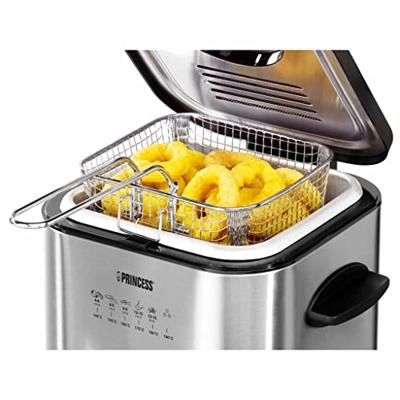 Princess 182611 Frituurpan 1.2 l 840 W 6 fonduevorkjes RVS (geborsteld) - thumbnail