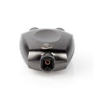 TosLink-Adapter | Toslink Female | 2x TosLink Female | Splitter | Aluminium | Gun Metal Grijs | 1 Stuks - thumbnail
