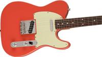 Fender Vintera II 60s Telecaster RW Fiesta Red elektrische gitaar met gigbag - thumbnail