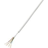 TRU COMPONENTS 1571729 Alarmkabel LiYY 6 x 0.22 mm² Wit 50 m - thumbnail