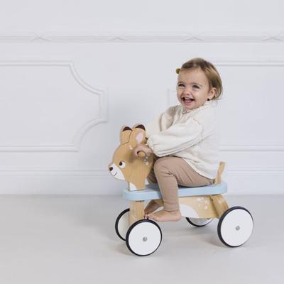 Houten loopfiets Hertje