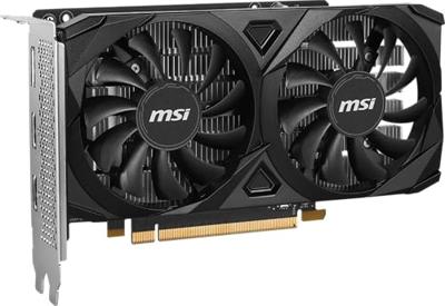 Grafische kaart - MSI - VENTUS GeForce RTX 3050 2X E 6G OC NVIDIA 6 GB GDDR6 - thumbnail