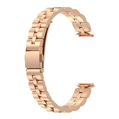 Fitbit Luxe - Stalen schakelband - Rosé goud