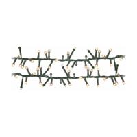 LED-lichtkrans Warm licht Warm wit 17 m Groen - thumbnail